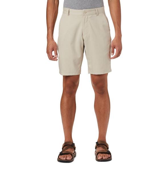 Columbia Mist Trail Shorts Khaki For Men's NZ97685 New Zealand